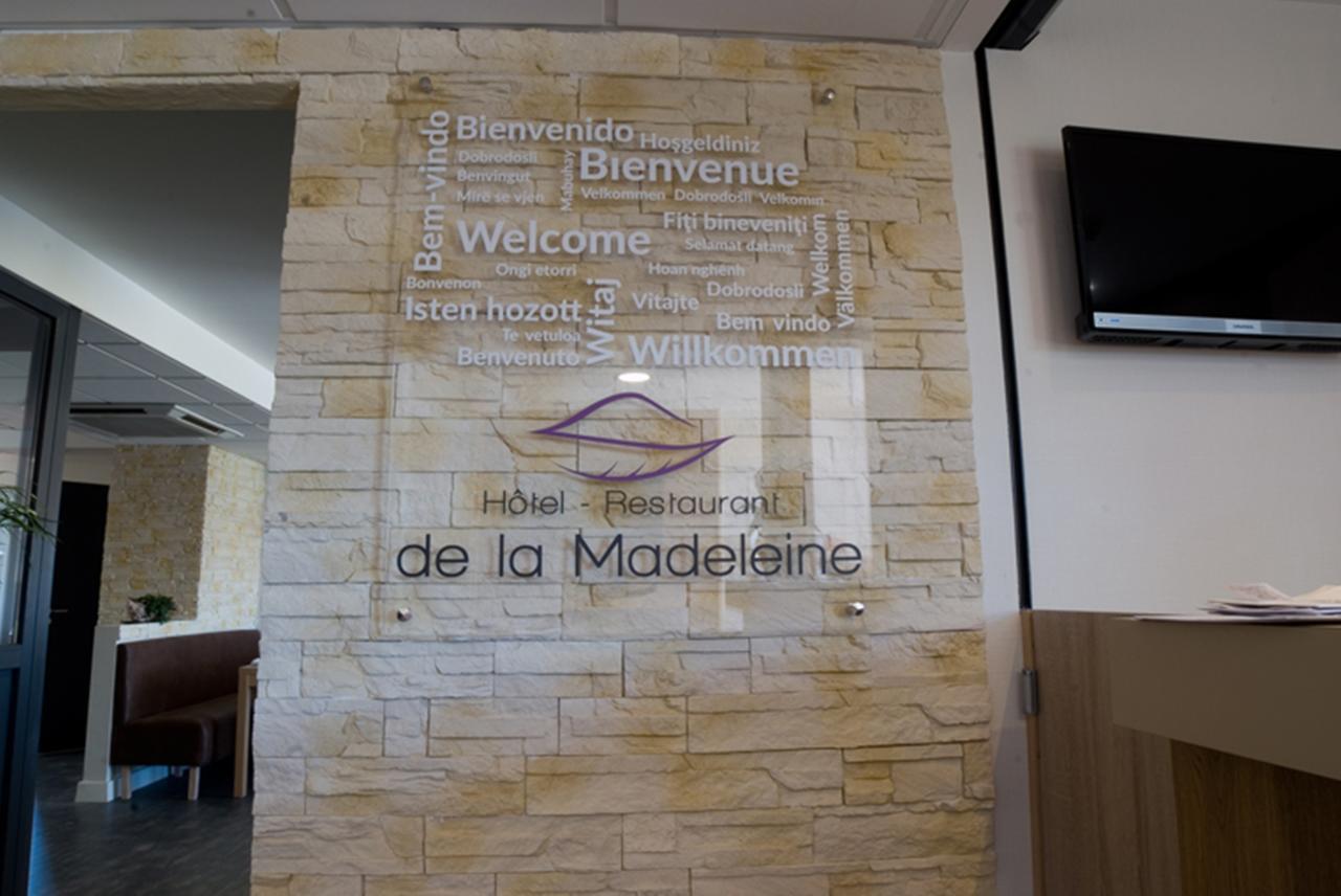Logis Hotel Restaurant De La Madeleine Commercy Exterior foto
